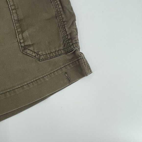 Adam Levine Cargo Shorts Men 40 Olive Green 100% Cotton Mid-Rise Classic Outdoor - Picture 3 of 16